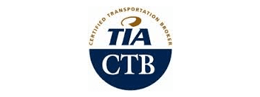 A logo for the certified transportation broker.